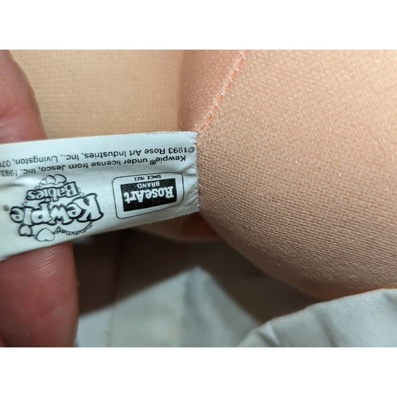 Vintage 1993 Rose Art Kewpie Babies Doll 16" Tall Giggles Laughs Works - Picture 8 of 9